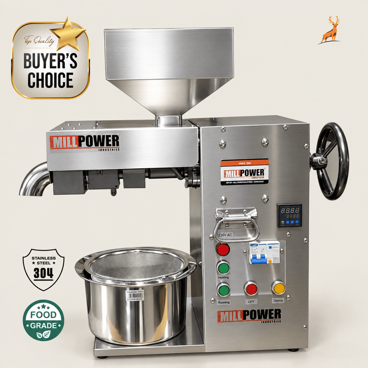 home cold press oil machine
