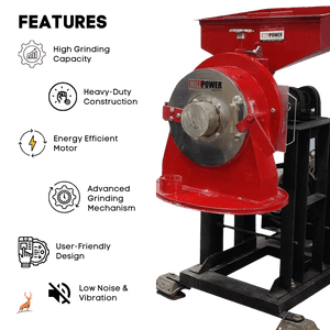 Atta chakki 10 ch - fonctionnalités - reindeer machinery