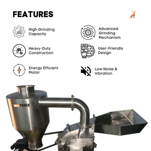 Broyeur de piment - caractéristiques - reindeer machinery
