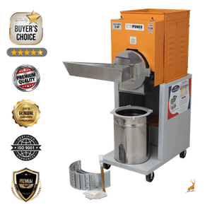 atta chakki 3 ch - machine avec accessoires - reindeer machinery