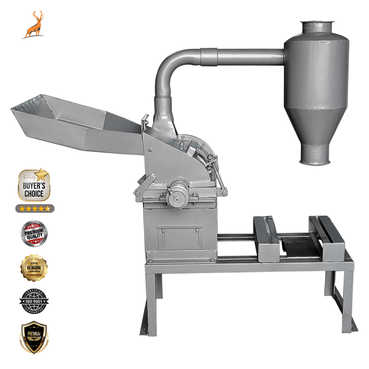 masala grinder machine - main machine view - reindeer machinery