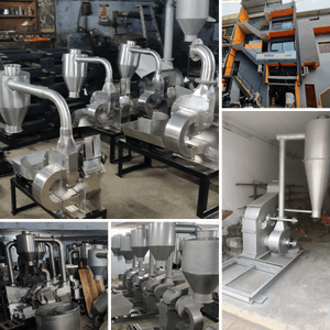 Installation de broyeur de masala - fabrication et stock - reindeer machinery